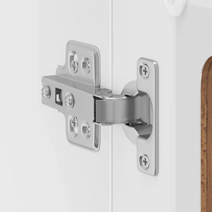 vidaXL Küchen-Hängeschrank mit Glastür Kalmar Altholz-Optik Holzwerkstoff