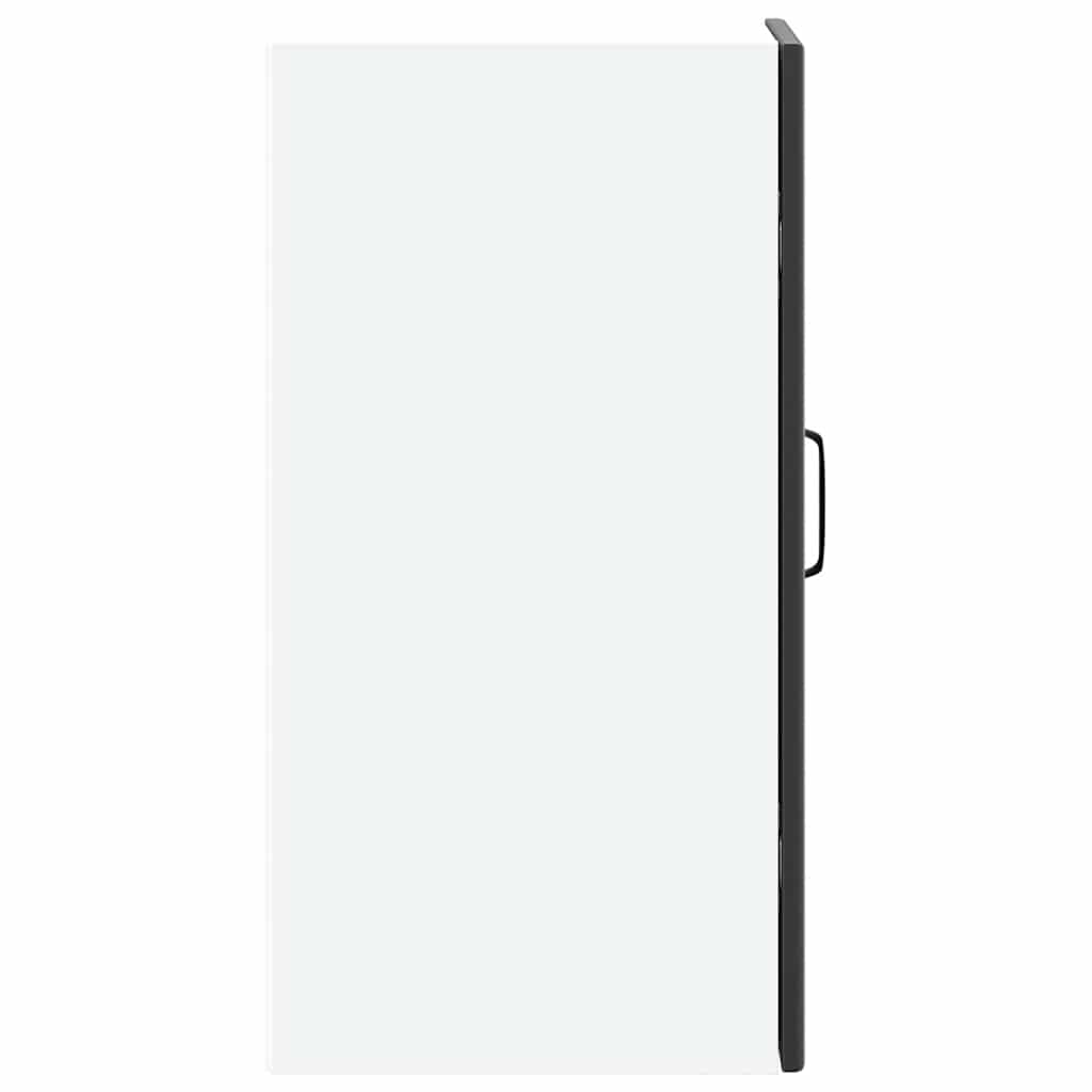 vidaXL Küchen-Hängeschrank Kalmar Schwarz Holzwerkstoff