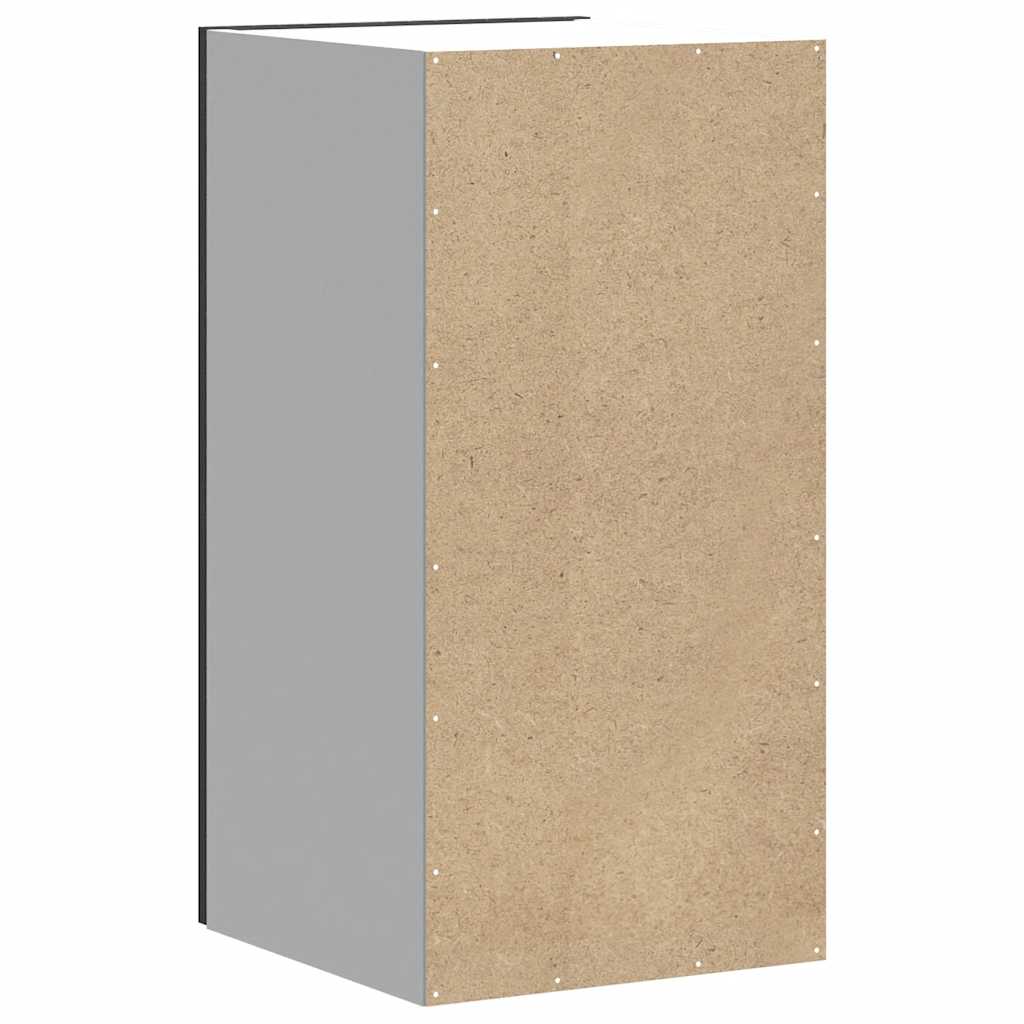 vidaXL Küchen-Hängeschrank Kalmar Schwarz Holzwerkstoff