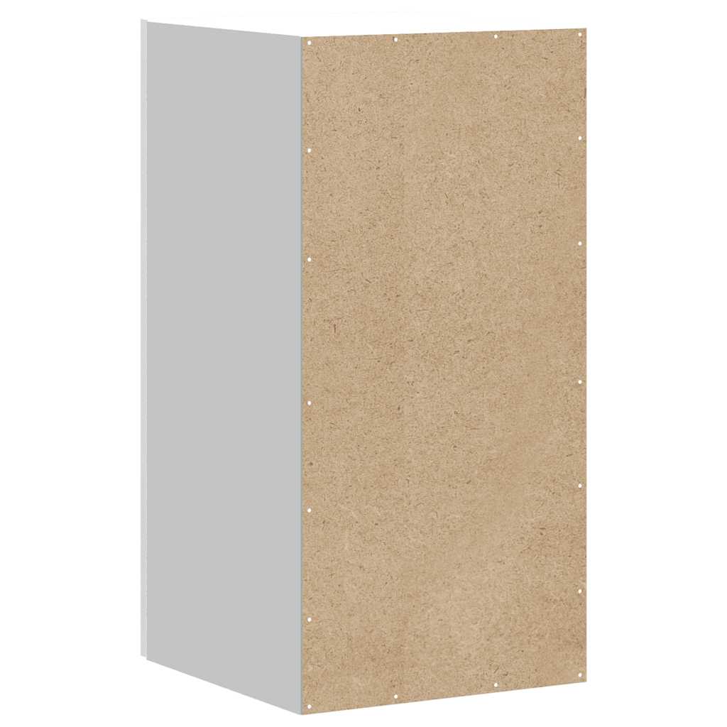 vidaXL Meuble haut de cuisine Kalmar Blanc brillant, bois d'ingénierie