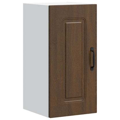 vidaXL Küchen-Hängeschrank Kalmar Braun Eichen-Optik Holzwerkstoff