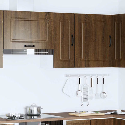 vidaXL Küchen-Hängeschrank Kalmar Braun Eichen-Optik Holzwerkstoff