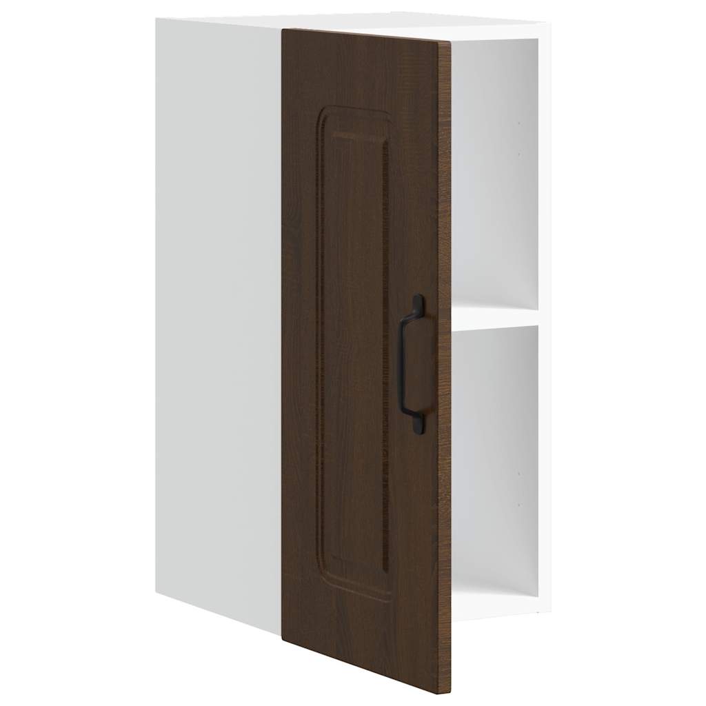 vidaXL Küchen-Hängeschrank Kalmar Braun Eichen-Optik Holzwerkstoff