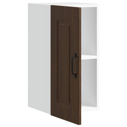 vidaXL Küchen-Hängeschrank Kalmar Braun Eichen-Optik Holzwerkstoff