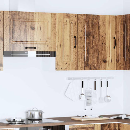 vidaXL Meuble Haut de Cuisine Kalmar Effet Bois de Récupération Bois d'Ingénierie