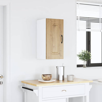 vidaXL Küchen-Hängeschrank Kalmar Artisan-Eiche Holzwerkstoff