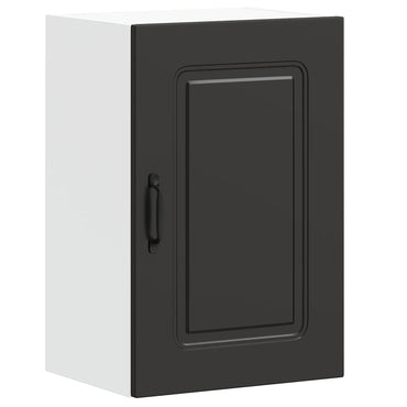 vidaXL Küchen-Hängeschrank Kalmar Schwarz Holzwerkstoff