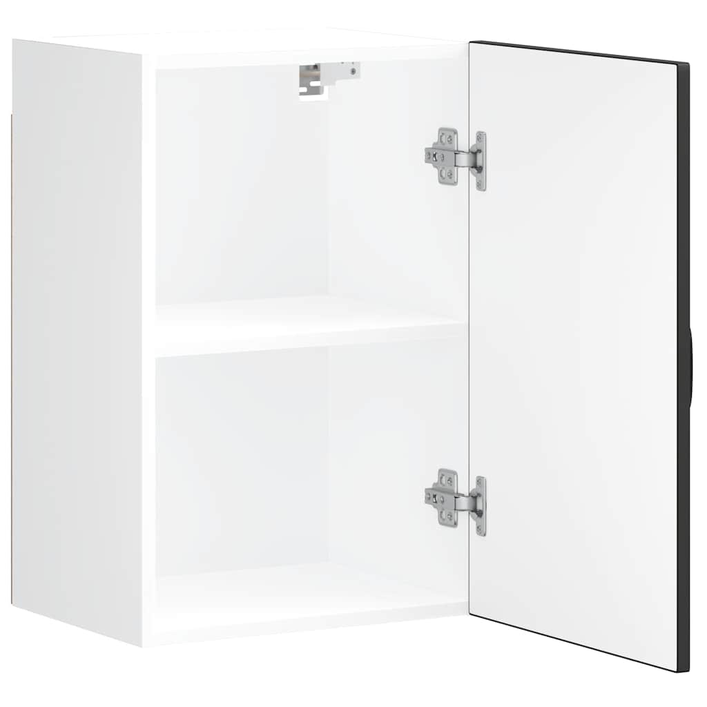 vidaXL Küchen-Hängeschrank Kalmar Schwarz Holzwerkstoff