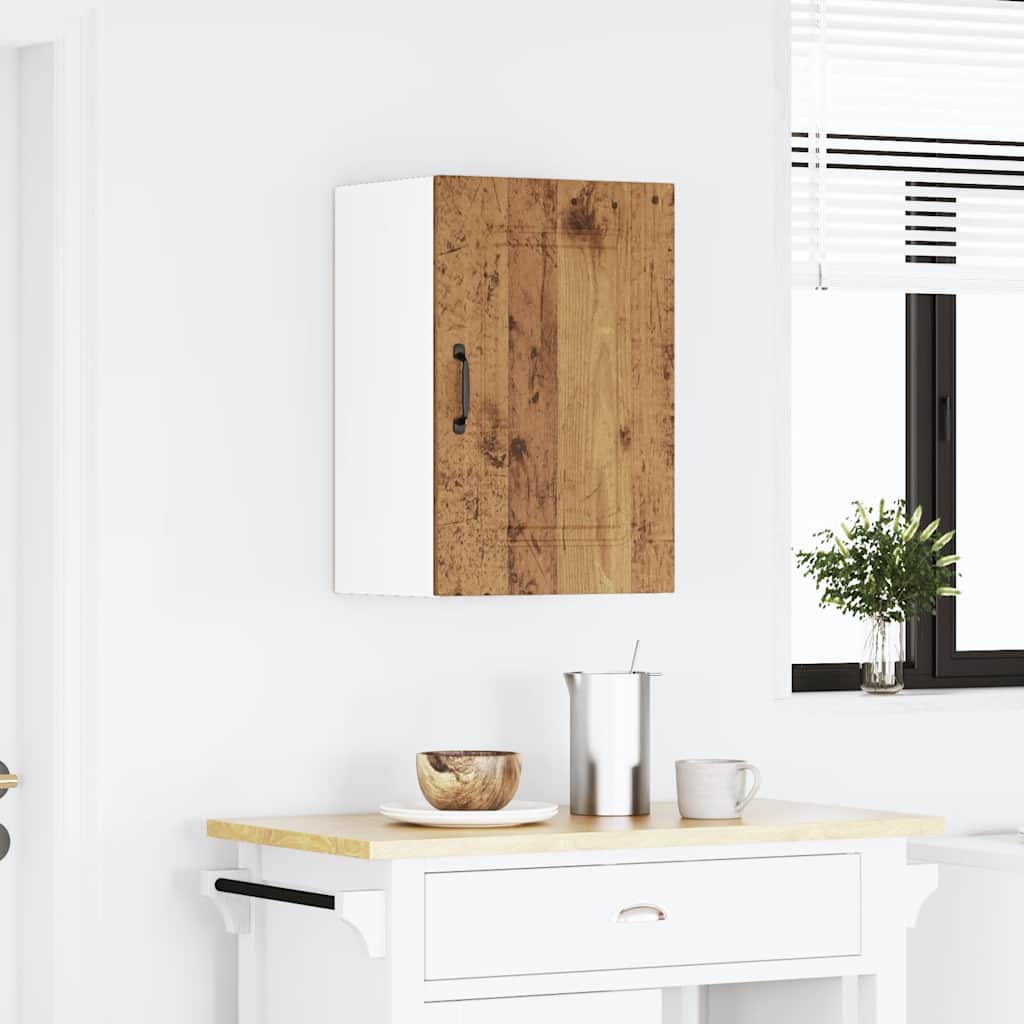 vidaXL Meuble haut de cuisine Kalmar, effet bois vieilli, bois d'ingénierie