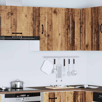 vidaXL Meuble haut de cuisine Kalmar, effet bois vieilli, bois d'ingénierie