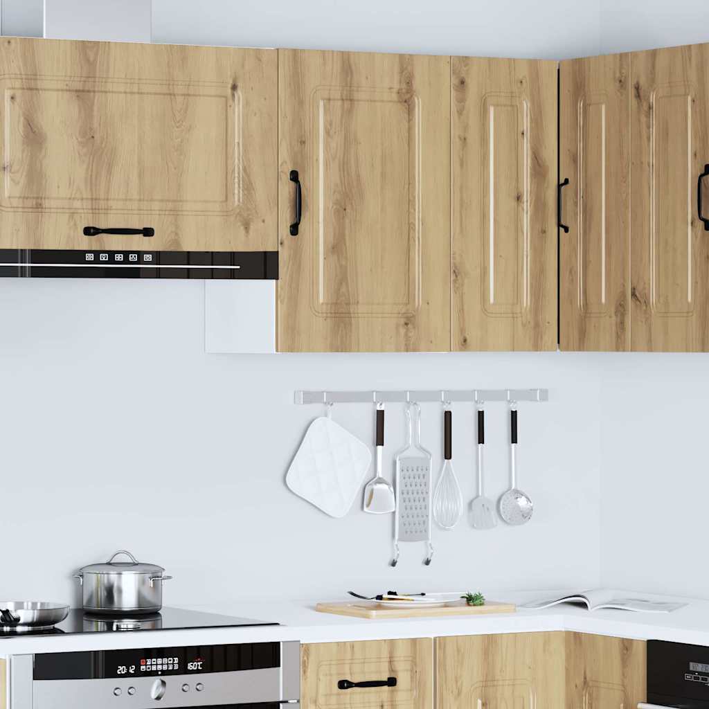vidaXL Küchen-Hängeschrank Kalmar Artisan-Eiche Holzwerkstoff