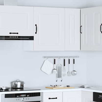 vidaXL Meuble haut de cuisine Kalmar Blanc Matériau à base de bois