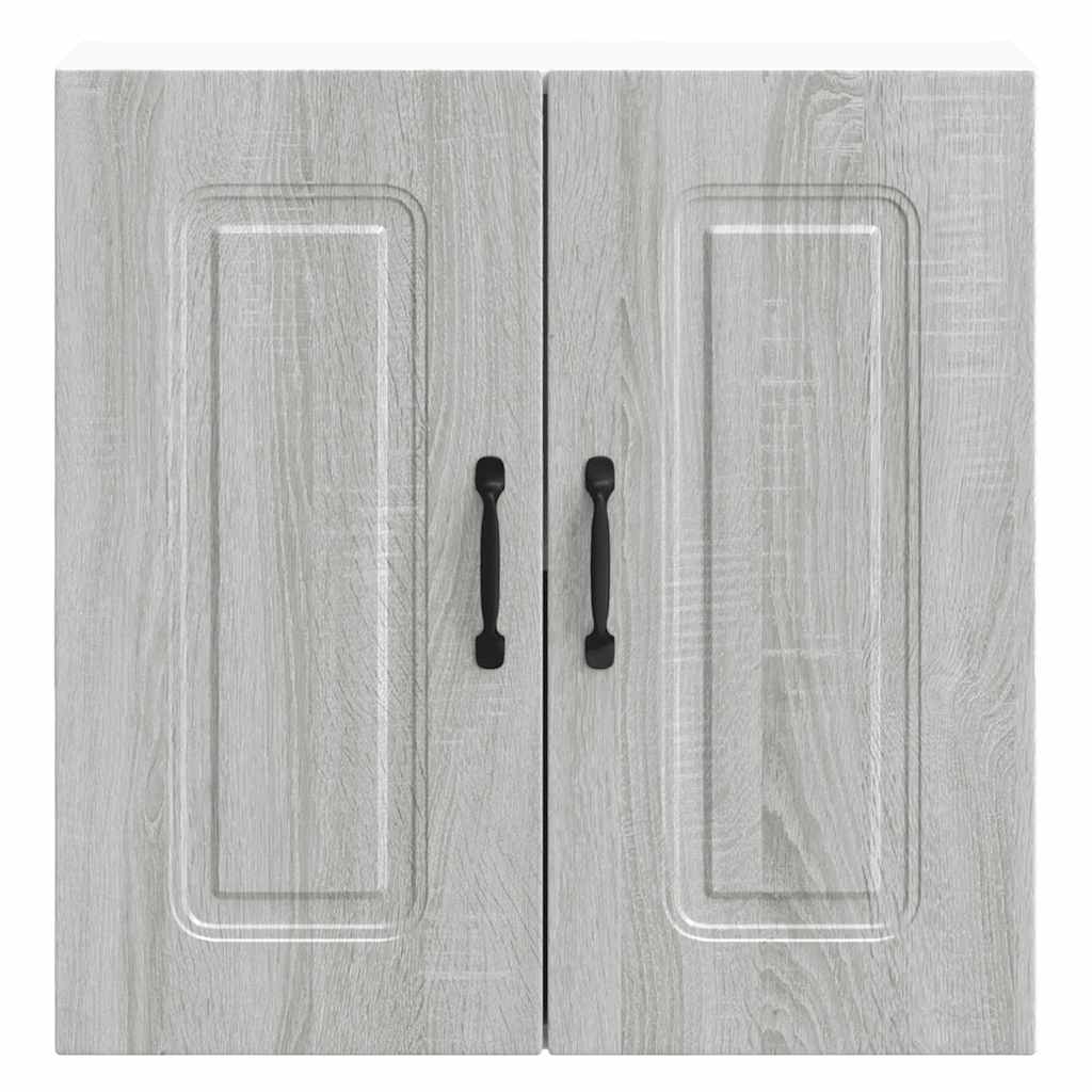 vidaXL Armoire haute de cuisine Kalmar Gris Sonoma Bois d'ingénierie