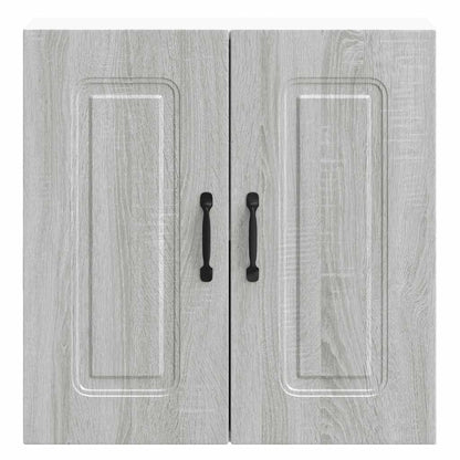 vidaXL Armoire haute de cuisine Kalmar Gris Sonoma Bois d'ingénierie