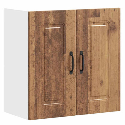 vidaXL Küchen-Hängeschrank Kalmar Altholz-Optik Holzwerkstoff