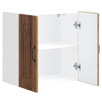 vidaXL Küchen-Hängeschrank Kalmar Altholz-Optik Holzwerkstoff