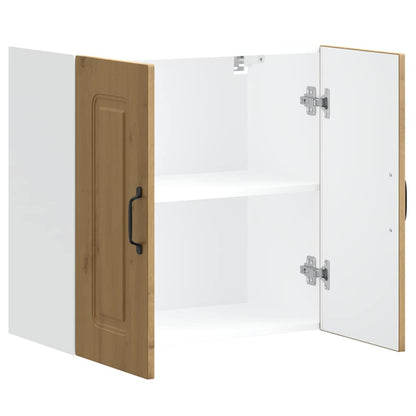 vidaXL Küchen-Hängeschrank Kalmar Artisan-Eiche Holzwerkstoff