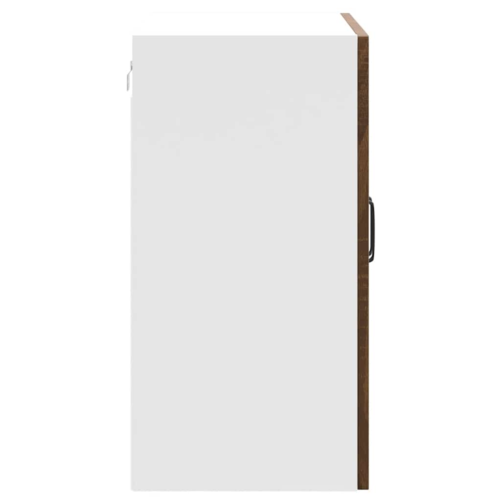 vidaXL Meuble haut de cuisine Kalmar Marron aspect chêne Bois d'ingénierie
