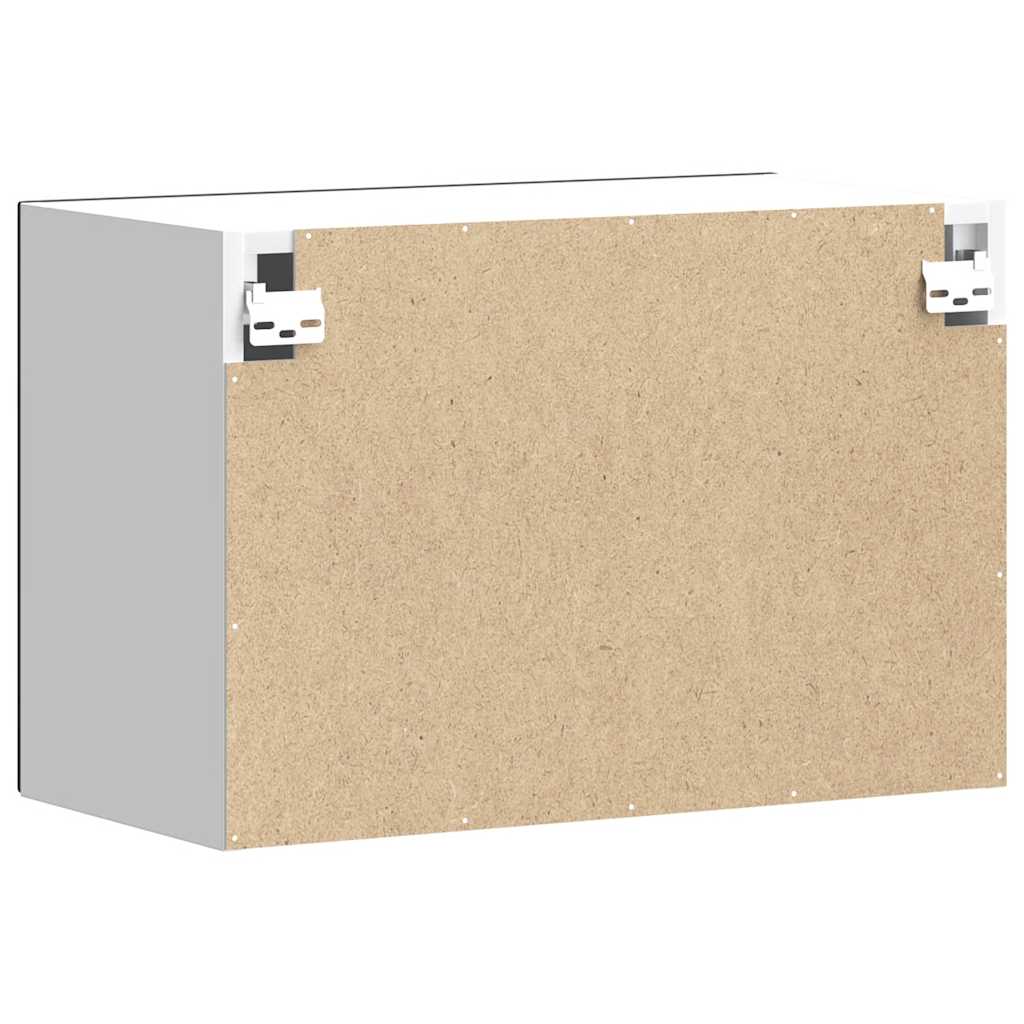vidaXL Küchen-Hängeschrank Kalmar Schwarz Holzwerkstoff