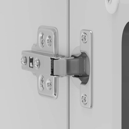 vidaXL Küchen-Hängeschrank mit Glastür Kalmar Schwarz Holzwerkstoff