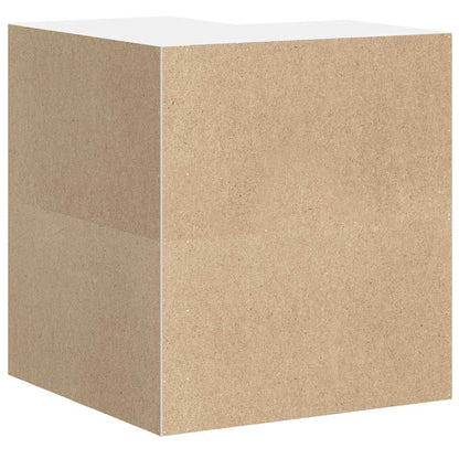 vidaXL Küchen-Eckhängeschrank Kalmar Schwarz Holzwerkstoff