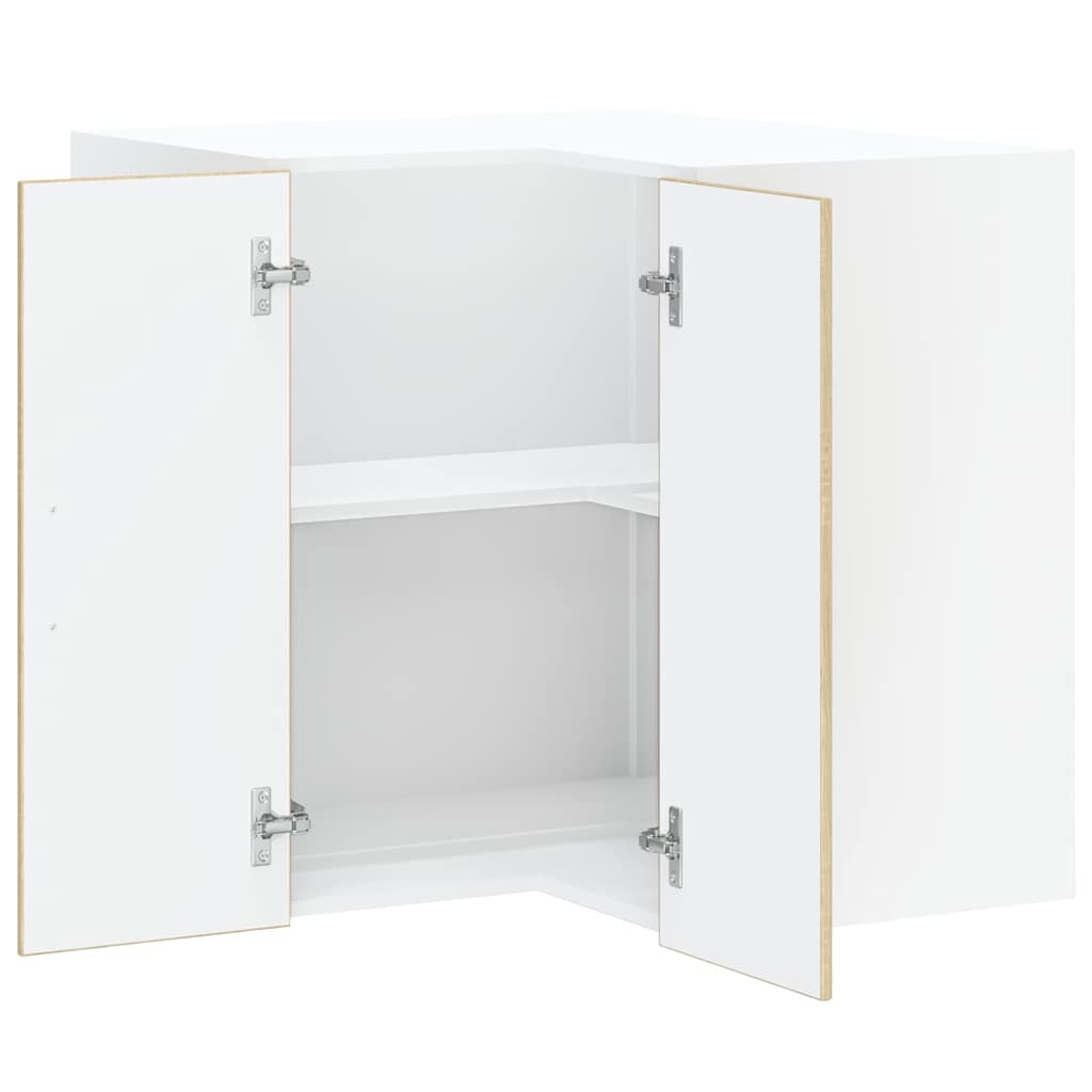 Küchen-Eckhängeschrank Kalmar Sonoma-Eiche Holzwerkstoff