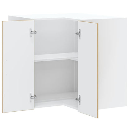 vidaXL Küchen-Eckhängeschrank Kalmar Artisan-Eiche Holzwerkstoff