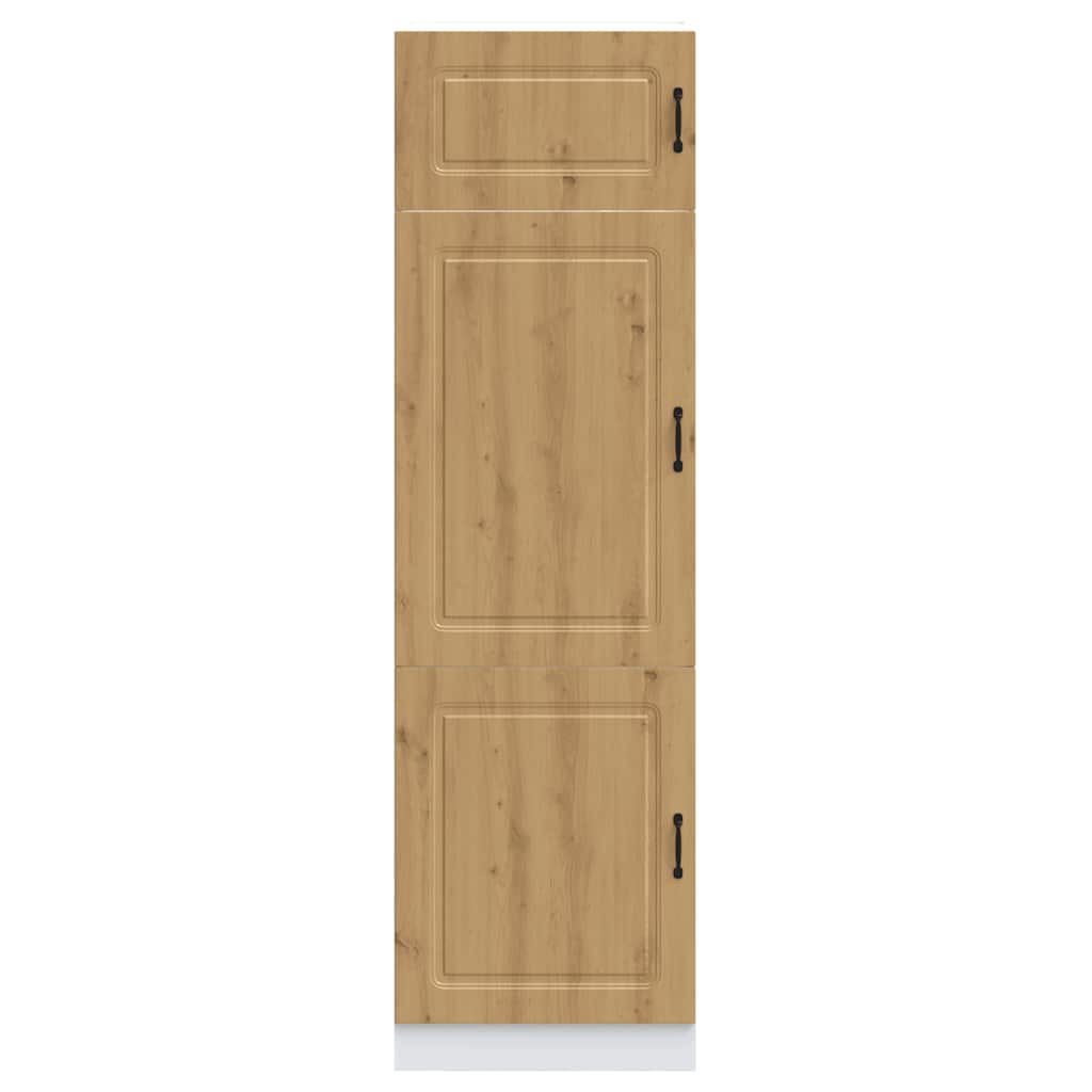 vidaXL Meuble haut de cuisine Kalmar en bois d'ingénierie chêne artisan