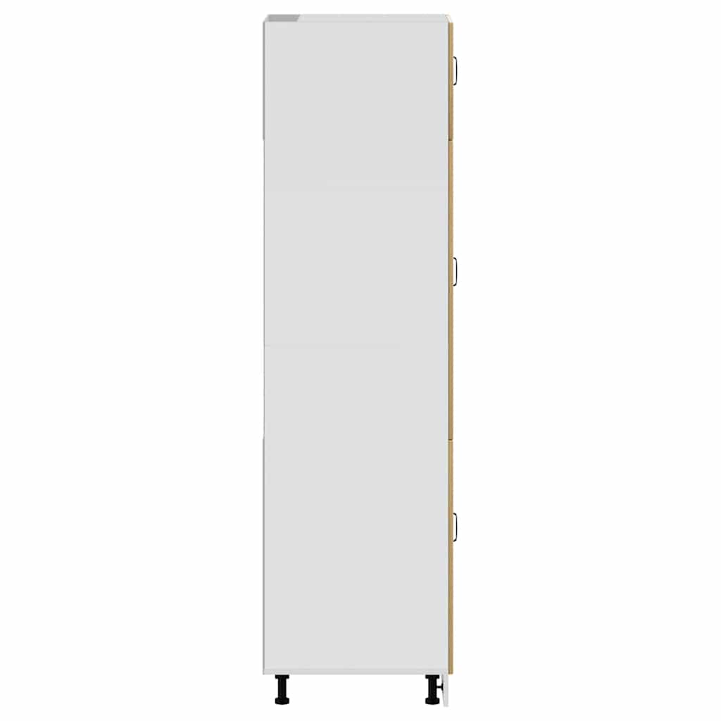 vidaXL Meuble haut de cuisine Kalmar en bois d'ingénierie chêne artisan