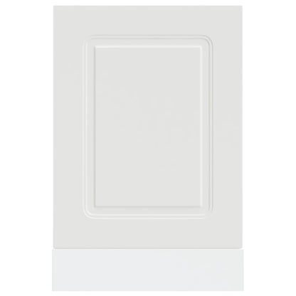 vidaXL Geschirrspülerblende Kalmar Weiß 45x1,5x67 cm Holzwerkstoff
