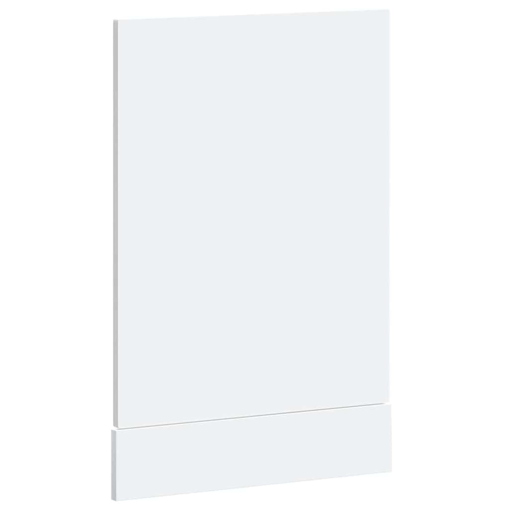 vidaXL Geschirrspülerblende Kalmar Weiß 45x1,5x67 cm Holzwerkstoff