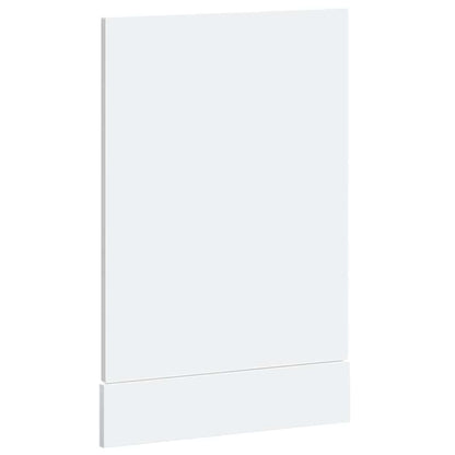 vidaXL Geschirrspülerblende Kalmar Weiß 45x1,5x67 cm Holzwerkstoff