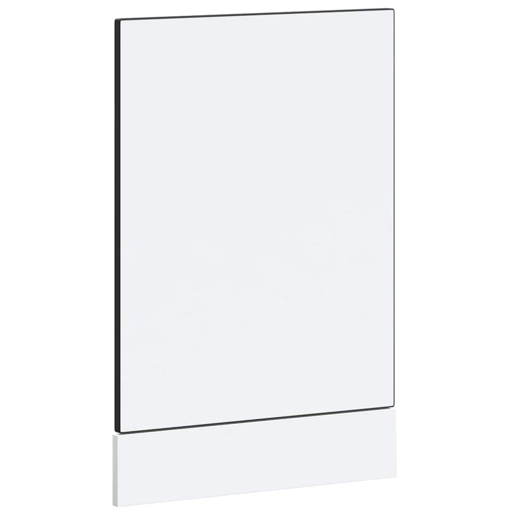 vidaXL Geschirrspülerblende Kalmar Schwarz 45x1,5x67 cm Holzwerkstoff