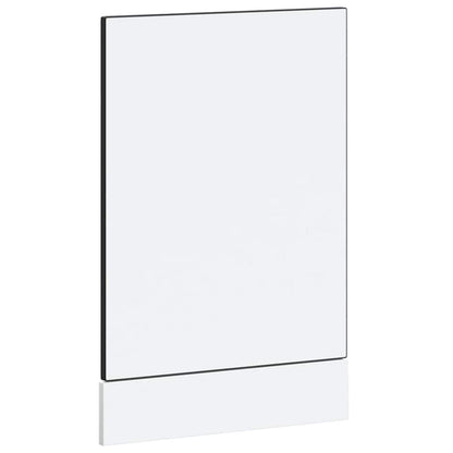 vidaXL Geschirrspülerblende Kalmar Schwarz 45x1,5x67 cm Holzwerkstoff