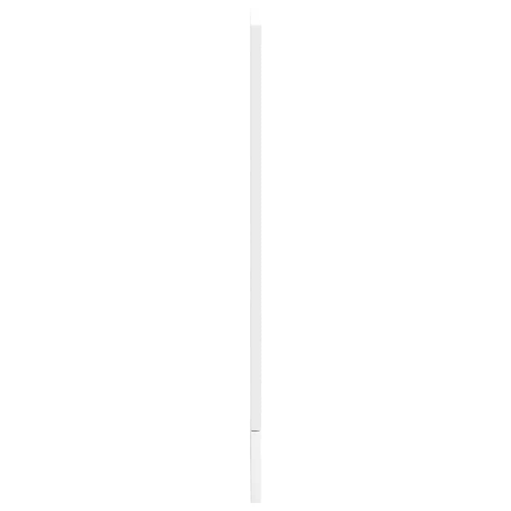 vidaXL Façade de lave-vaisselle Kalmar Blanc brillant 45x1,5x67 cm