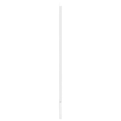 vidaXL Façade de lave-vaisselle Kalmar Blanc brillant 45x1,5x67 cm