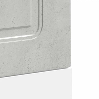 vidaXL Geschirrspülerblende Kalmar Betongrau 45x1,5x67cm Holzwerkstoff