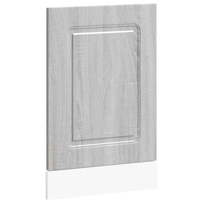 vidaXL Geschirrspülerblende Kalmar Grau Sonoma 45x1,5x67 cm