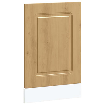 vidaXL Façade de lave-vaisselle Kalmar en chêne artisan 45x1,5x67 cm