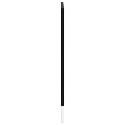 vidaXL Geschirrspülerblende Kalmar Schwarz 60x1,5x67 cm Holzwerkstoff