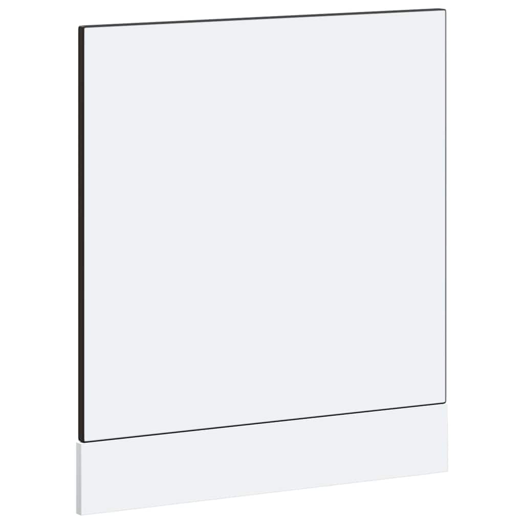 vidaXL Geschirrspülerblende Kalmar Schwarz 60x1,5x67 cm Holzwerkstoff