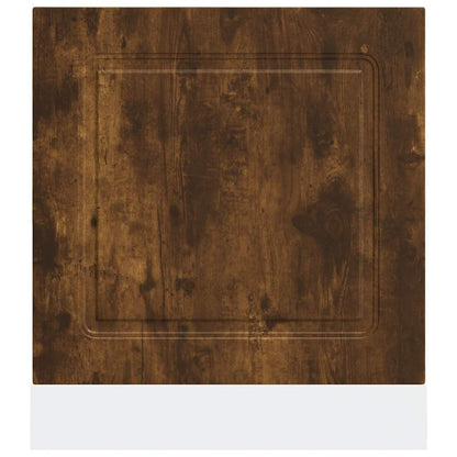 vidaXL Geschirrspülerblende Kalmar Räuchereiche 60x1,5x67 cm