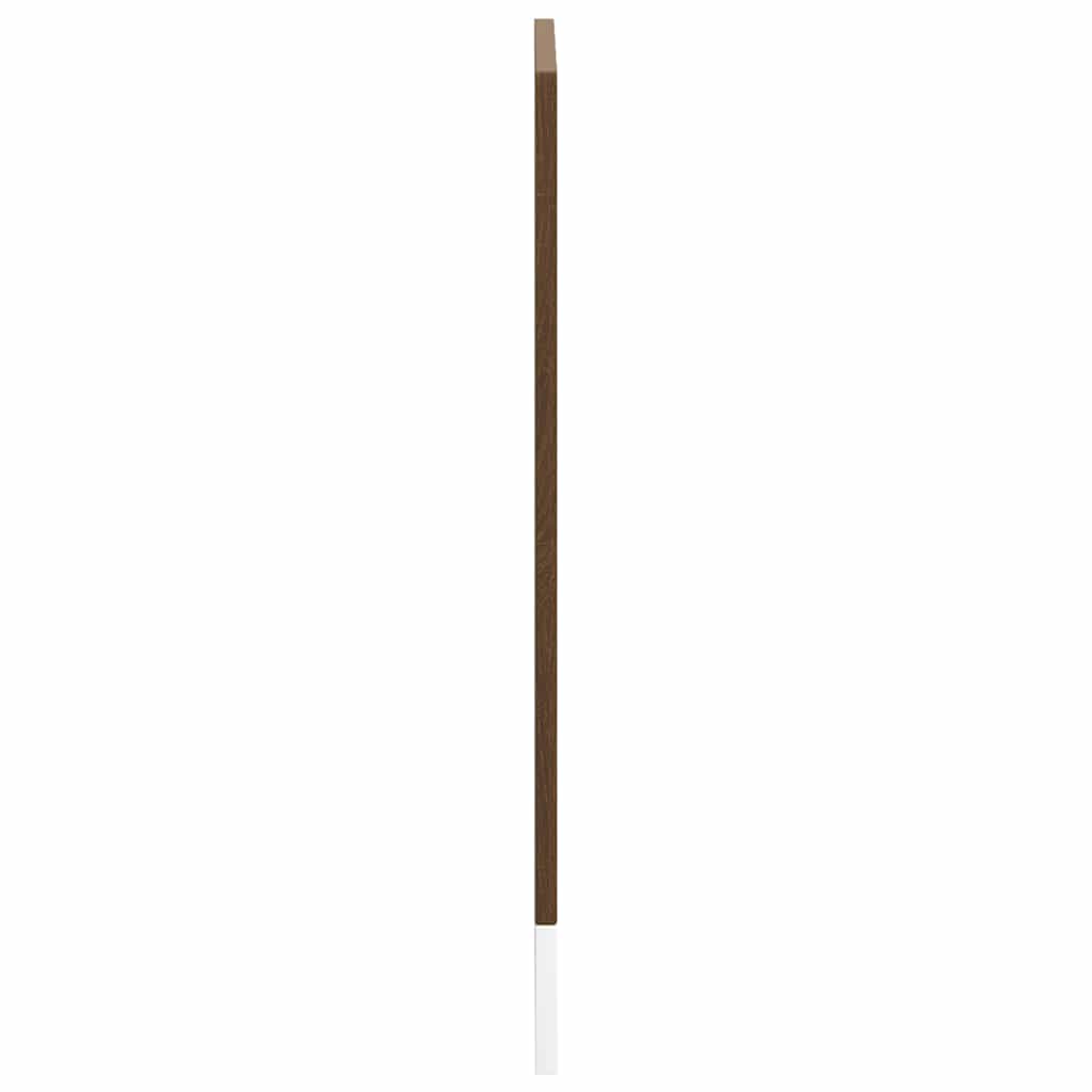 vidaXL Geschirrspülerblende Kalmar Braun Eichen-Optik 60x1,5x67 cm