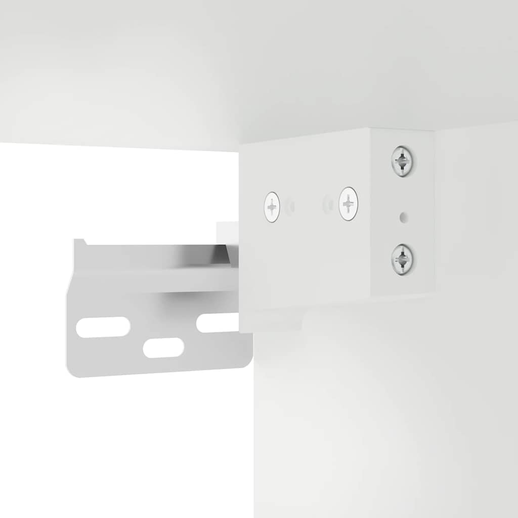 vidaXL Küchen-Hängeschrank mit Glastür Kalmar Braun Eichen-Optik