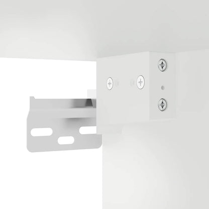 vidaXL Küchen-Hängeschrank mit Glastür Kalmar Braun Eichen-Optik