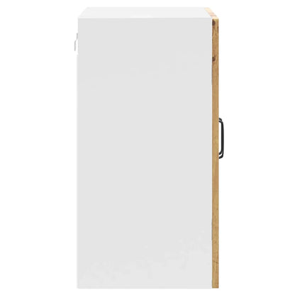 vidaXL Küchen-Hängeschrank mit Glastür Kalmar Artisan-Eiche Holzwerkstoff