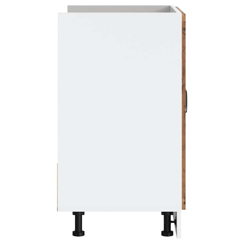 Spülenunterschrank Lucca Altholz-Optik Holzwerkstoff