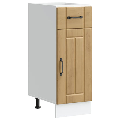 vidaXL Meuble bas de cuisine Lucca Chêne artisan MDF