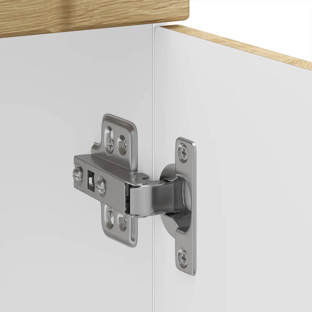 vidaXL Küchen-Unterschrank Lucca Sonoma-Eiche Holzwerkstoff