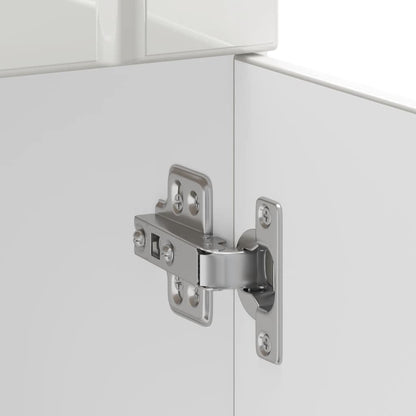 Küchen-Unterschrank Lucca Hochglanz-Weiß Holzwerkstoff